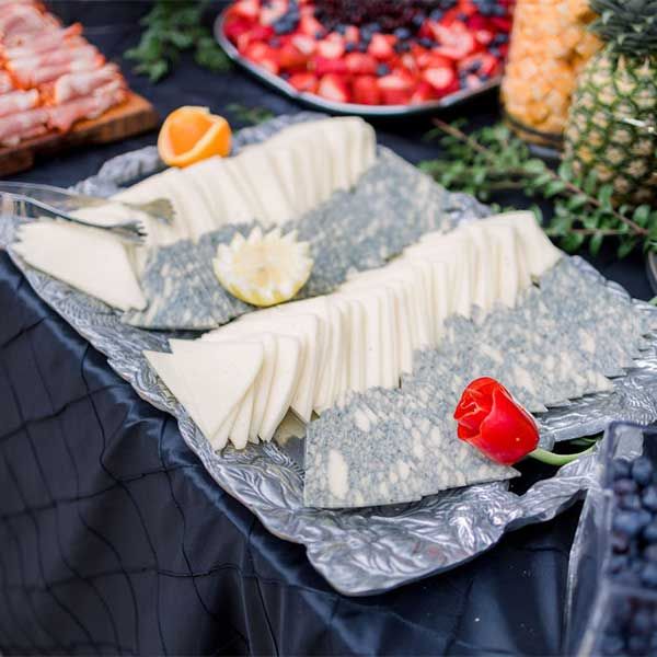 Specialty foods prepared for guests at Tuscan Ridge.